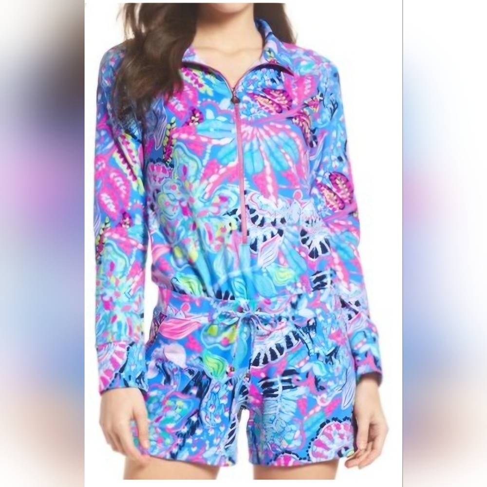 Lilly Pulitzer 🌴 Skipper Roomper Sz XS